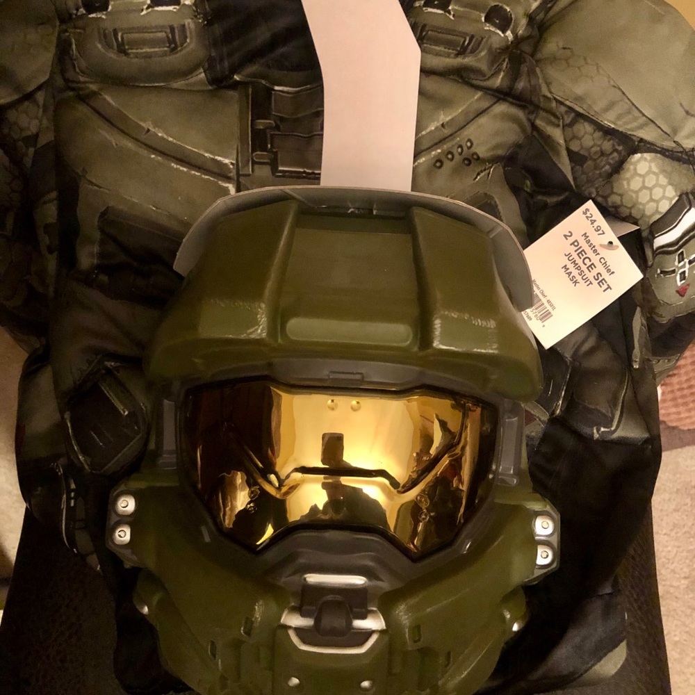 Halo Master Chief Costume w/Mask
